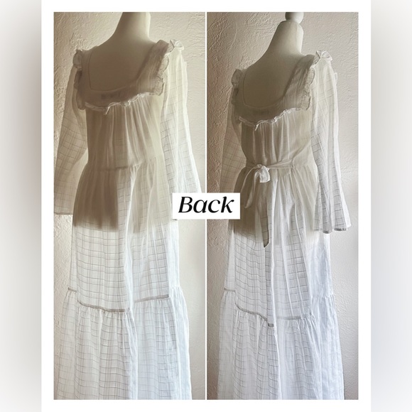 NWOT + Dry Cleaned Christy Dawn Alabaster Elodie Dress XS - Picture 7 of 16